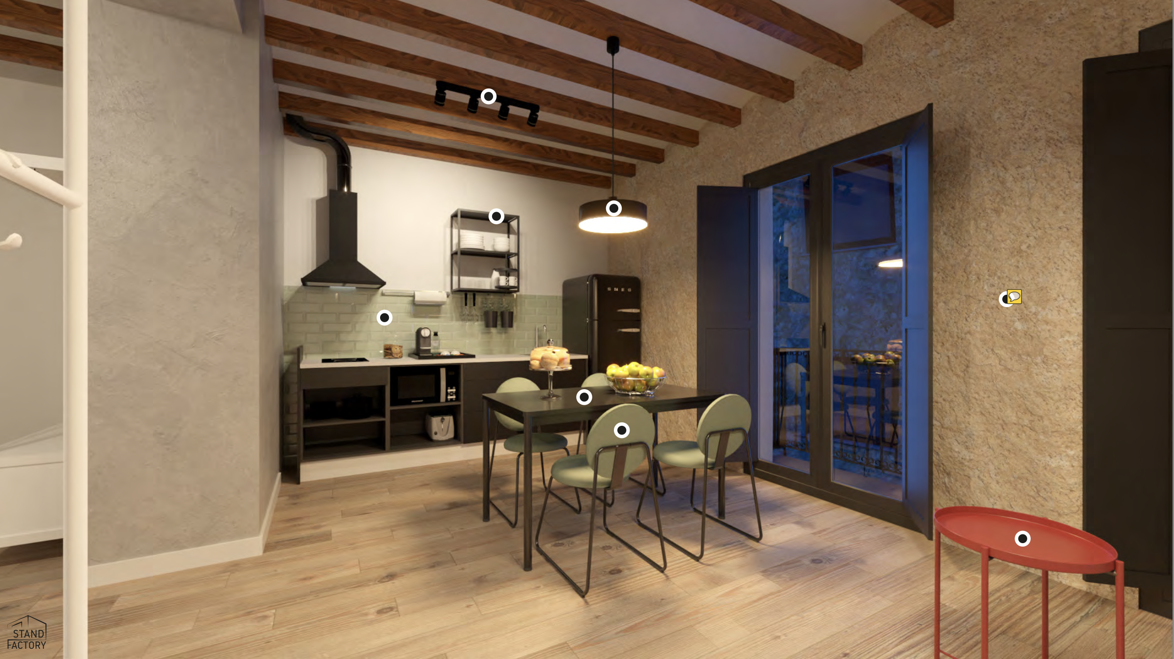 Cyclist-friendly accommodation